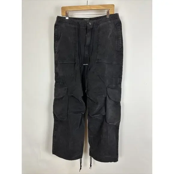 New Entire studios FREIGHT CARGO Pants In Iron Size Small